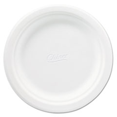 Classic Paper Plates, 6 3/4 Inches, White, Round, 125/Pac