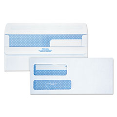 2-Window Redi-Seal
Security-Tinted Envelope, #9,
3 7/8 x 8 7/8, White, 250/CT
