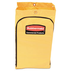 Zippered Vinyl Cleaning Cart
Bag, 24gal, 17 1/4w x 10 1/2d
x 30 1/2h, Yellow