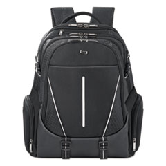 Active Laptop Backpack,
17.3&quot;, 12 1/2 x 6 1/2 x 19,
Black