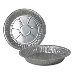 Aluminum Pie Pans, 9&quot; Dia.,
Shallow, 200/Carton