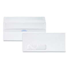 #10 Single-Window Redi Seal
Envelopes, 4 1/8 x 9 1/2,
White, 500/Box