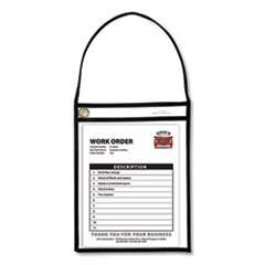 1-Pocket Shop Ticket Holder
w/Strap, Black Stitching,
75-Sheet, 9 x 12, 15/Box
