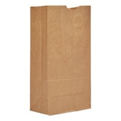 #20 Paper Grocery Bag, 50lb Kraft, Heavy-Duty 8 1/4 x 5