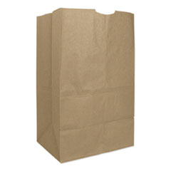 #20 Squat Paper Grocery, 50lb
Kraft, Heavy-Duty 8 1/4 x5
5/16 x13 3/8, 500 bags