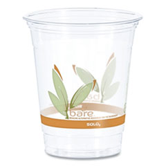 Bare Eco-Forward RPET Cold Cups, 12-14 oz, Clear,