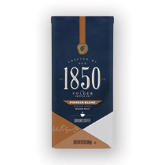 1850 Coffee, Pioneer Blend
Medium Roast Ground, 12 oz
Bag, 6/Carton