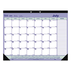 Academic Desk Pad Calendar,
21 1/4 x 16,
White/Blue/Green, 2019-2020