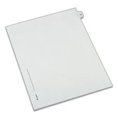 Allstate-Style Legal Exhibit
Side Tab Divider, Title: 24,
Letter, White, 25/Pack