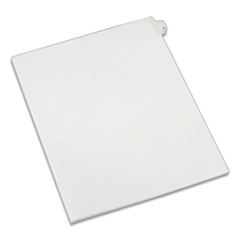 Allstate-Style Legal Exhibit
Side Tab Divider, Title: 2,
Letter, White, 25/Pack
