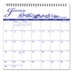 12-Month Illustrators
Edition Wall Calendar, 12 x
11 3/4, Illustrations, 2019