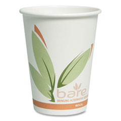 Bare by Solo Eco-Forward
Recycled Content PCF Paper
Hot Cups, 12 oz, 1,000/Ct