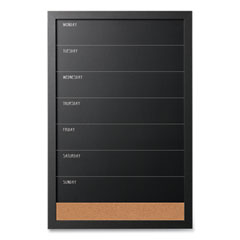 Black &amp; White Message Board
Set, Assorted Sizes &amp; Colors,
3/Set