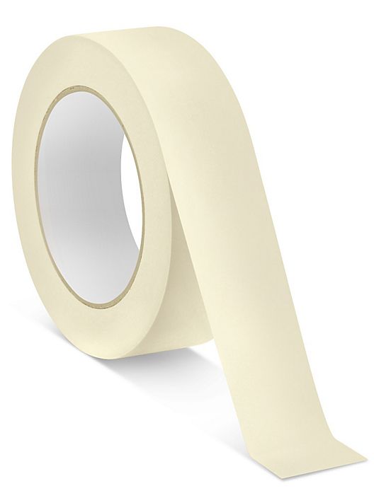 Masking Tape, 1 1/2&quot; X 60 Yds., Natural (24 Rolls/Case)