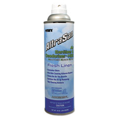 AltraSan Air Sanitizer &amp;
Deodorizer, Fresh Linen, 10oz
Aerosol Spray