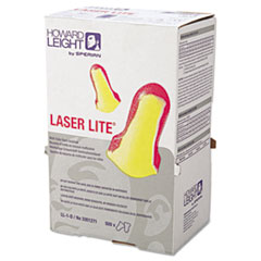LL-1 D Laser Lite Single-Use Earplugs, Cordless, 32NRR,