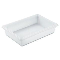 Food/Tote Boxes, 8.5gal, 26w x 18d x 6h, White