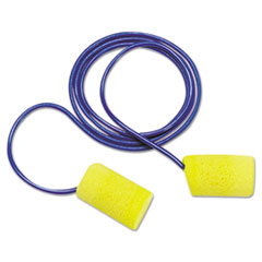 E-A-R Classic Foam Earplugs, Metal Detectable, Corded,