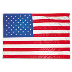 All-Weather Outdoor U.S. Flag, Heavyweight Nylon, 5 ft
