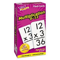 Skill Drill Flash Cards, 3 x 6, Multiplication