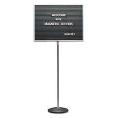 Adjustable Single-Pedestal Magnetic Letter Board, 24 x