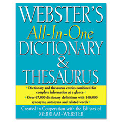 All-In-One Dictionary/Thesaurus,