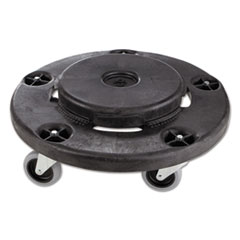 Brute Round Twist On/Off Dolly, 250lb Capacity, 18dia