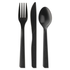 100% Recycled Content Cutlery Kit - 6&quot;, 250/CT
