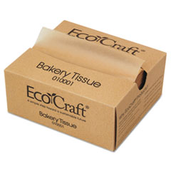 EcoCraft Interfolded Dry Wax Deli Sheets, 6 x 10 3/4,