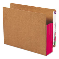 3 1/2" Expansion File Pockets, Straight Tab,