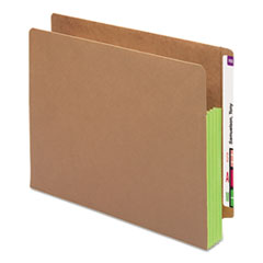 3 1/2" Expansion File Pockets, Straight Tab,
