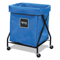 8 Bushel X-Frame Cart with Vinyl Bag, 21 x 26 x 36, 150