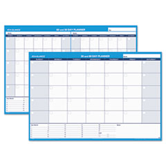 30/60-Day Undated Horizontal Erasable Wall Planner, 48 x