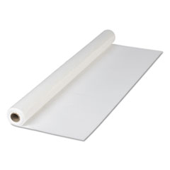 Plastic Roll Tablecover, 40&quot; x 300 ft, White