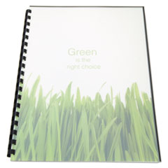100% Recycled Poly Binding Cover, 11 x 8 1/2, Frost,
