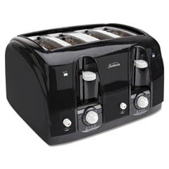 Extra Wide Slot Toaster, 4-Slice, 11 3/4 x 13 3/8 x 8