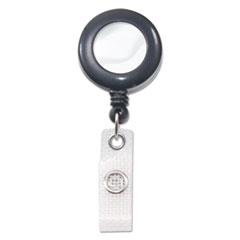 Deluxe Retractable ID Reel with Badge Holder, 24"