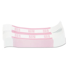 Currency Straps, Pink, $250 in Dollar Bills, 1000