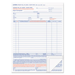 Bill of Lading,16-Line, 8-1/2 x 11, Four-Part Carbonless,