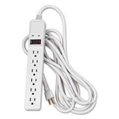 Basic Home/Office Surge Protector, 6 Outlets, 15 ft