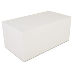 Carryout Tuck Top Boxes, White, 9 x 5 x 4, Paperboard,