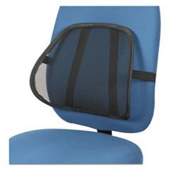 Mesh Backrest, 18 1/8 x 15 3/8 x 5 7/8, Black