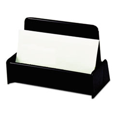 Business Card Holder, Capacity 50 3 1/2 x 2 Cards,