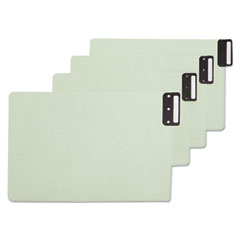 100% REC X-Wide ET Pressboard Guides, Blank, Vertical Metal
