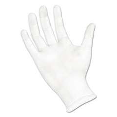 Exam Vinyl Gloves,
Powder/Latex-Free, 3 3/5 mil,
Clear, Medium, 100/Box