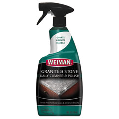 Granite Cleaner and Polish, Citrus Scent, 24 oz Bottle,