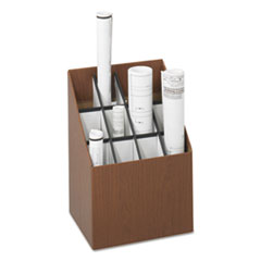Corrugated Roll Files, 12 Compartments, 15w x 12d x
