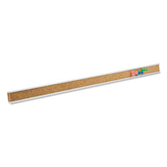 Bulletin Bar I Natural Cork Bulletin, 24 x 1, Brown,