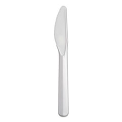 Bonus Polypropylene Cutlery, Knife, White, 5&quot;, 1000/Carton