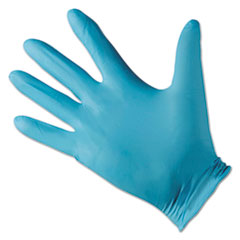G10 Blue Nitrile Gloves, Blue, 242 mm Length,